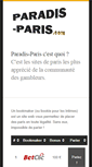 Mobile Screenshot of paradis-paris.com